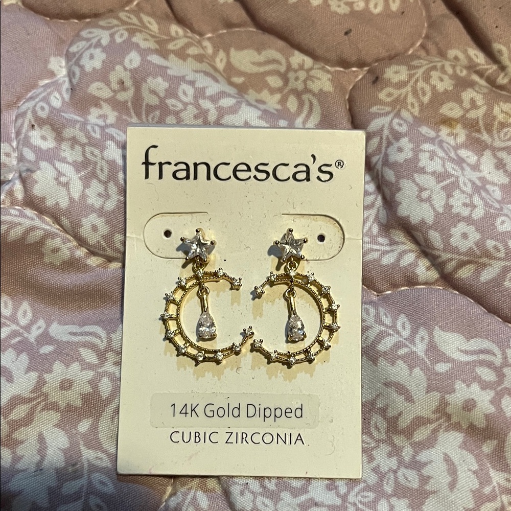 Francesca's Gold Stud Earrings